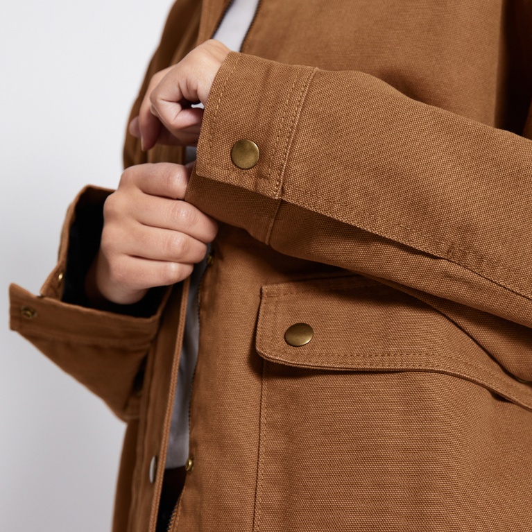Worker jacket "Hay" Tobacco